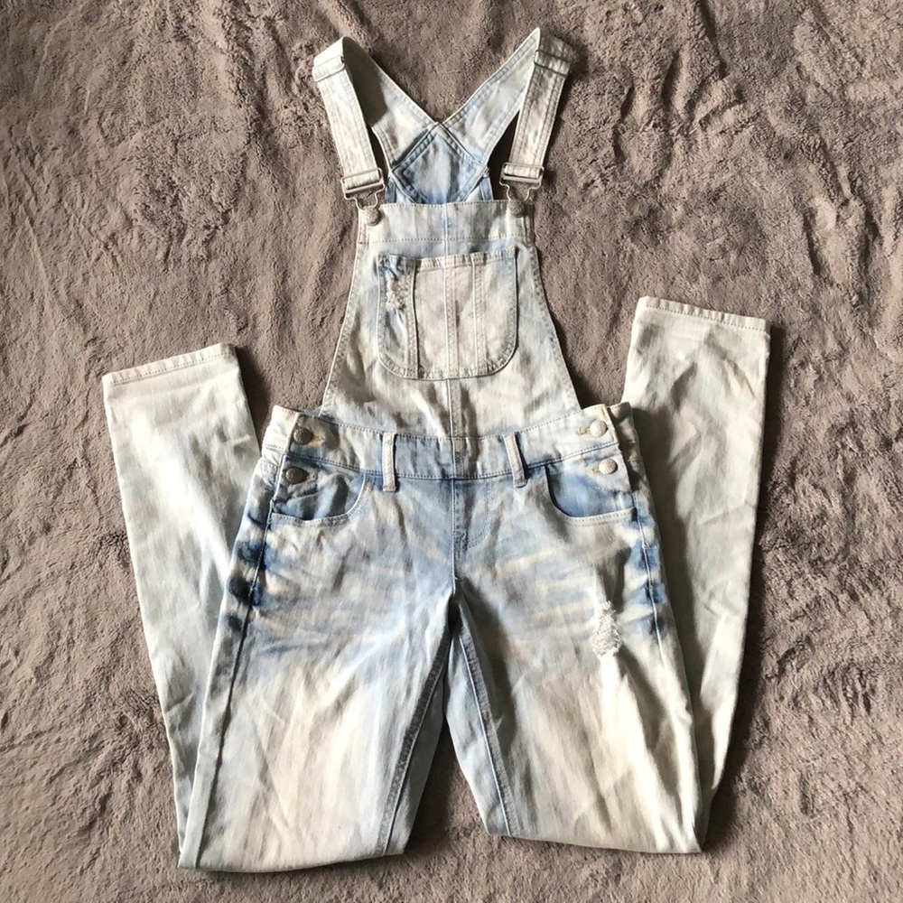 Denim overalls